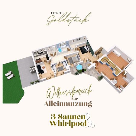 Fewo Goldstueck Mit Privatem Spa Und Whirlpool Grafenau  Exteriér fotografie